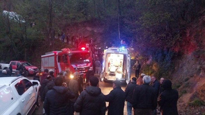 Ordu'da korkunç kaza! Uçuruma yuvarlanan araçta baba ve kızı hayatını kaybetti