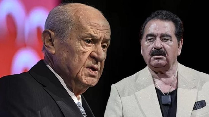 MHP Genel Başkanı Bahçeli'den İbrahim Tatlıses'e 'Geçmiş olsun' telefonu