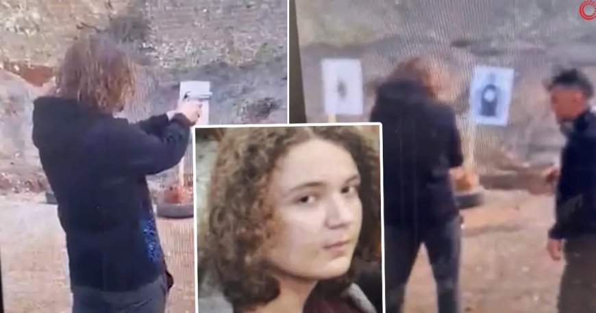 Okul saldırganı İsa Aras Mersinli'nin poligondaki görüntüsü! İşte babasıyla atış talimi yaptığı anlar