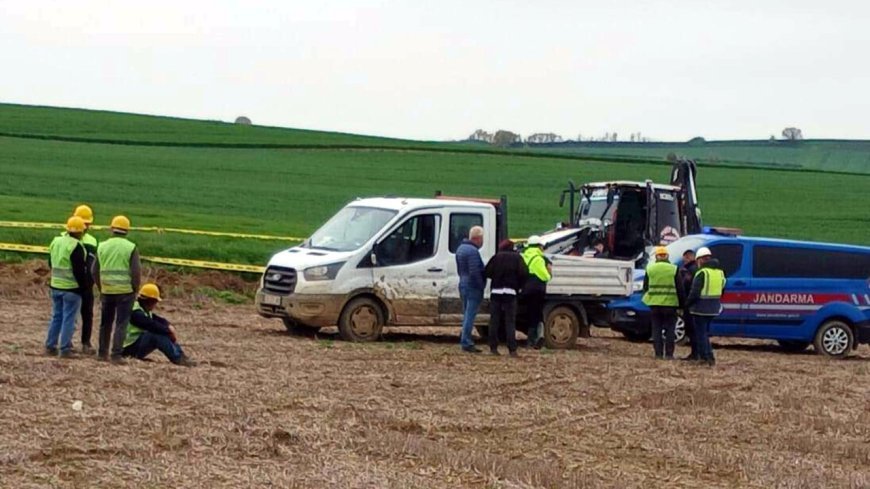 İş makinesinin kovasının çarptığı işçi öldü