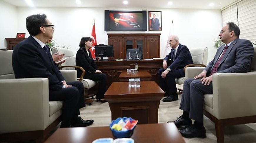 TBMM Başkanı Kurtulmuş rahatsızlanan Güney Kore milletvekilini ziyaret etti