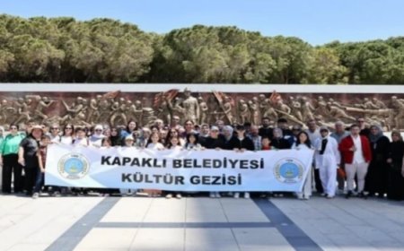 KAPAKLI BELEDİYESİ’NDEN ÇANAKKALE’YE KÜLTÜR GEZİSİ