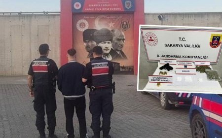 Sakarya'da uyuşturucu operasyonu! Yunanistan'a kaçacaktı, jandarma havuz başında yakaladı