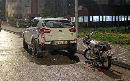 Yer: Sivas! Park halindeki cipe çarpan motosikletin sürücüsü hayatını kaybetti