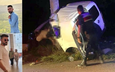 Bayram dönüşü acı haber: Kontrolden çıkan araç direğe çarptı; 2 ölü, 2 yaralı