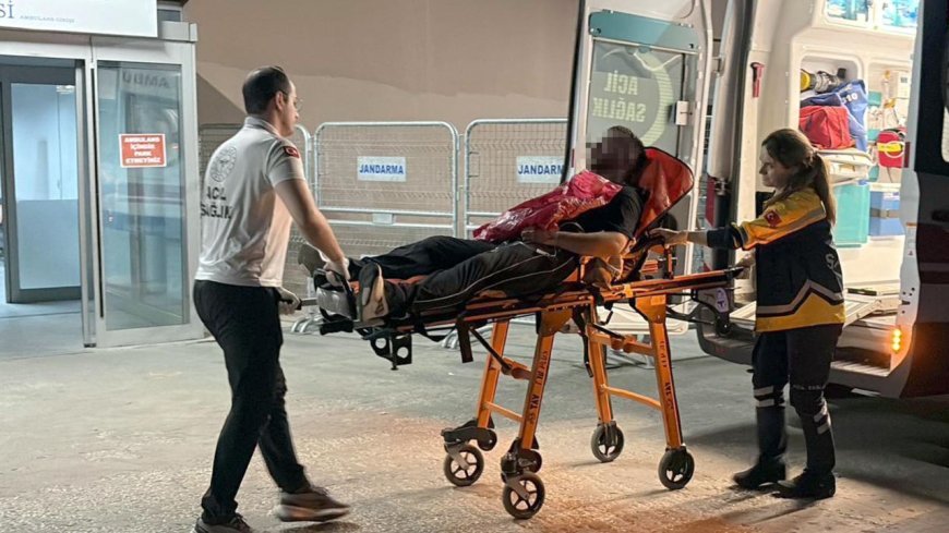 Alkollü kişi sokak ortasında darbedildi; 2 gözaltı