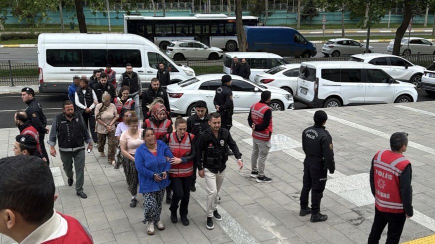 Tekirdağ’da 'torbacı' operasyonu: 20 gözaltı