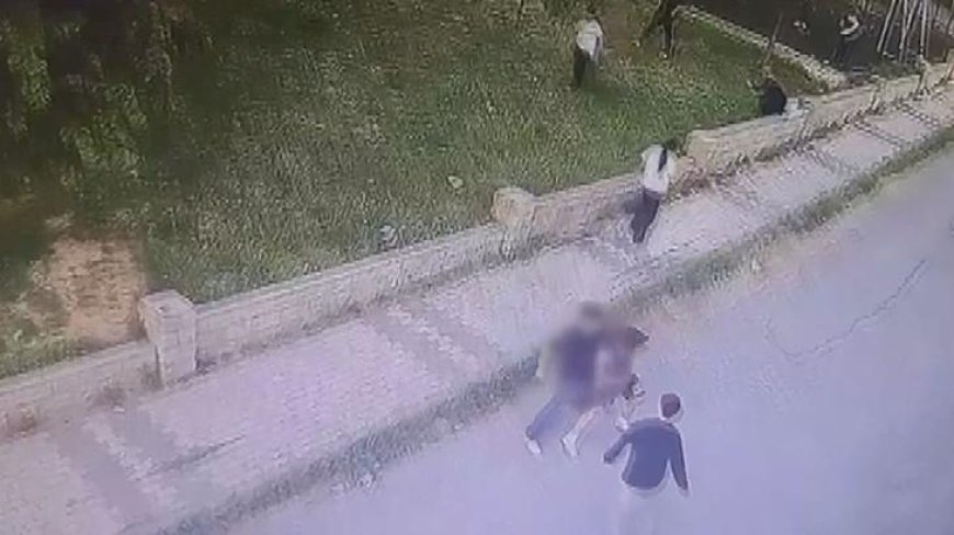Dehşete düşüren görüntüler! Büyükçekmece'deki kavgada 15 yaşındaki Abdulbaki bıçaklanarak öldürüldü