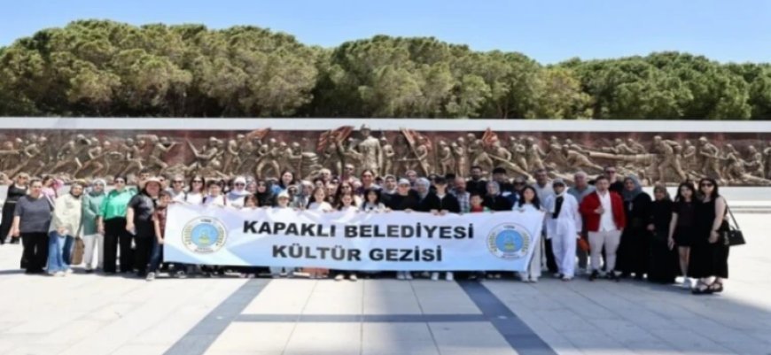 KAPAKLI BELEDİYESİ’NDEN ÇANAKKALE’YE KÜLTÜR GEZİSİ