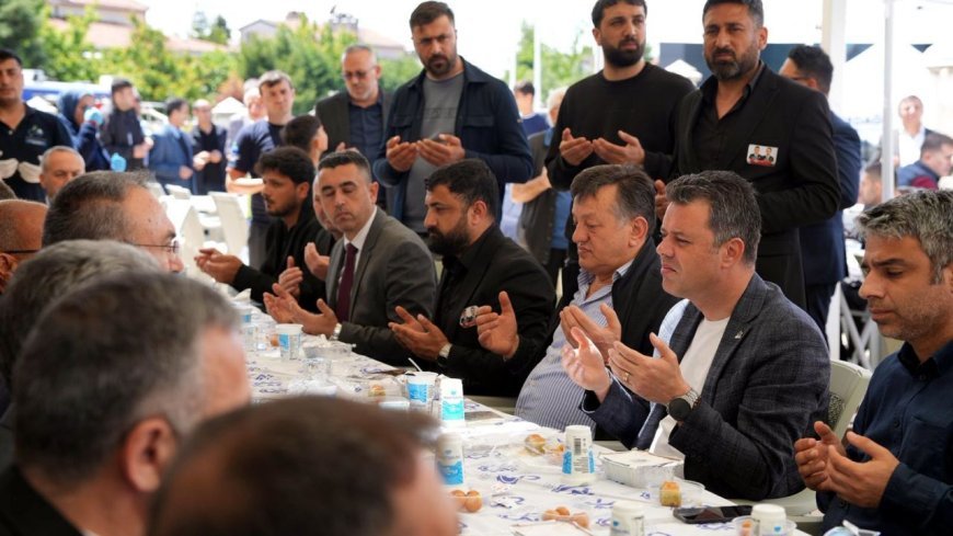 Tekirdağ'da şehit 2 polis memuru için mevlit okutuldu