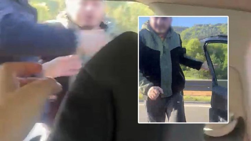 TEM'de yolunu kestiği aileye dehşeti yaşattı! 180 bin TL ceza ve ehliyetine el konuldu