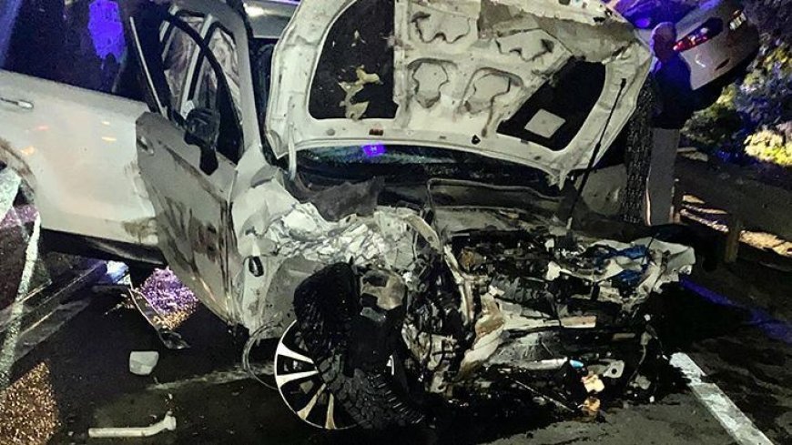 Burdur'da feci kaza! 4 araç birbirine girdi: 4 ölü, 11 yaralı