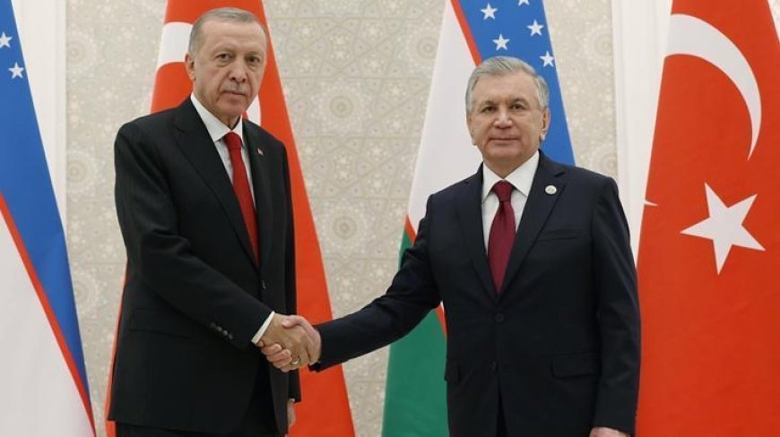 Denizli'deki feci kaza nedeniyle Özbekistan Cumhurbaşkanı Mirziyoyev'den Erdoğan'a taziye mesajı