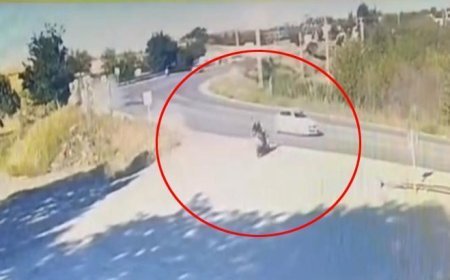 Adıyaman'da korkunç kaza! Bariyerlere çarpan motosikletli hayatını kaybetti