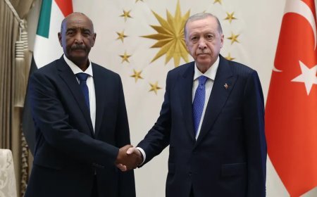 Cumhurbaşkanı Erdoğan, Sudan Egemenlik Konseyi Başkanı Burhan ile görüştü