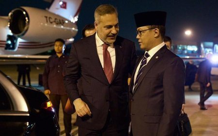 Dışişleri Bakanı Hakan Fidan, Endonezya'da: Resmi temaslar sürüyor