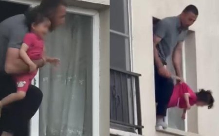 Ankara’da korku dolu anlar! 3 yaşındaki kızını rehin alan baba etkisiz hale getirildi
