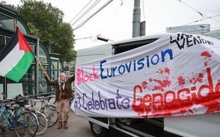 İsrail'in katılımının protesto edildiği Eurovision ile ilgili çarpıcı gelişme! '35 milyon düştü'