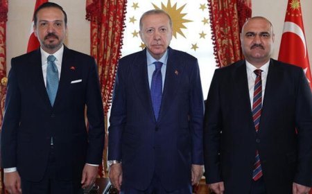 Cumhurbaşkanı Erdoğan, Kerkük Valisi Ağa'yı kabul etti