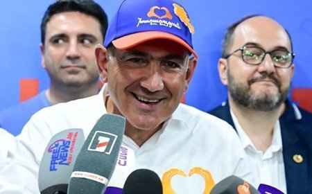 Ermenistan'da kazanan Paşinyan oldu! Seçimin ardından ilk kez konuştu: 'Tarihi bir başarı'
