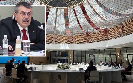 Bakan Tekin Türkistan'da konuştu: Toplantımız son derece verimli geçti