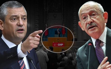 CHP'de kürsü savaşı! Özel ve Kılıçdaroğlu karşı karşıya... Salondan ilk görüntü