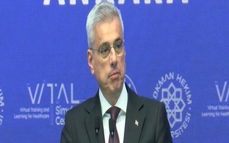 Bakan Memişoğlu Vital Simülasyon Merkezi’nin Açılış Töreni’nde konuştu