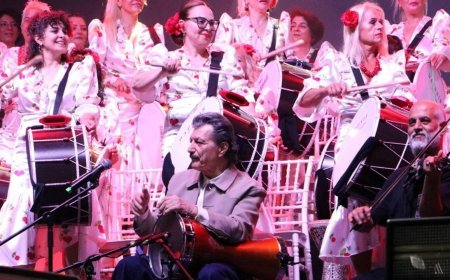 Tekirdağ Kiraz Festivali’nde Burhan Öçal, sahne aldı