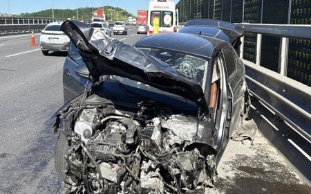 Sarıyer'de feci kaza! Zincirleme kazada 1'i ağır 4 kişi yaralandı