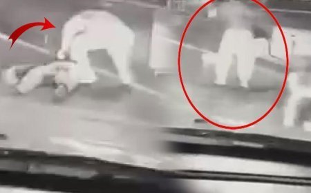 Yumruk darbesiyle ölen taksicinin son anları kamerada! Yeni görüntüler ortaya çıktı