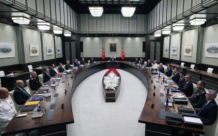 MGK, Cumhurbaşkanı Erdoğan başkanlığında toplandı