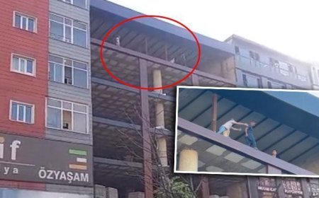 Yürekleri ağza getiren anlar! İntiharın eşiğindeki vatandaş son anda böyle kurtarıldı