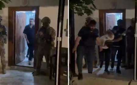 İBB yöneticisi kaçırılmıştı. Son operasyonun görüntüleri ortaya çıktı
