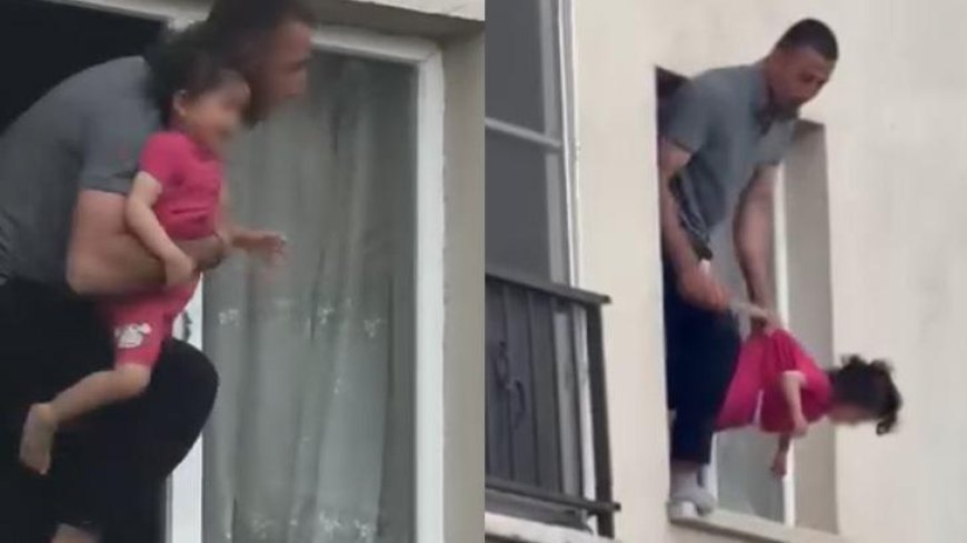 Ankara’da korku dolu anlar! 3 yaşındaki kızını rehin alan baba etkisiz hale getirildi