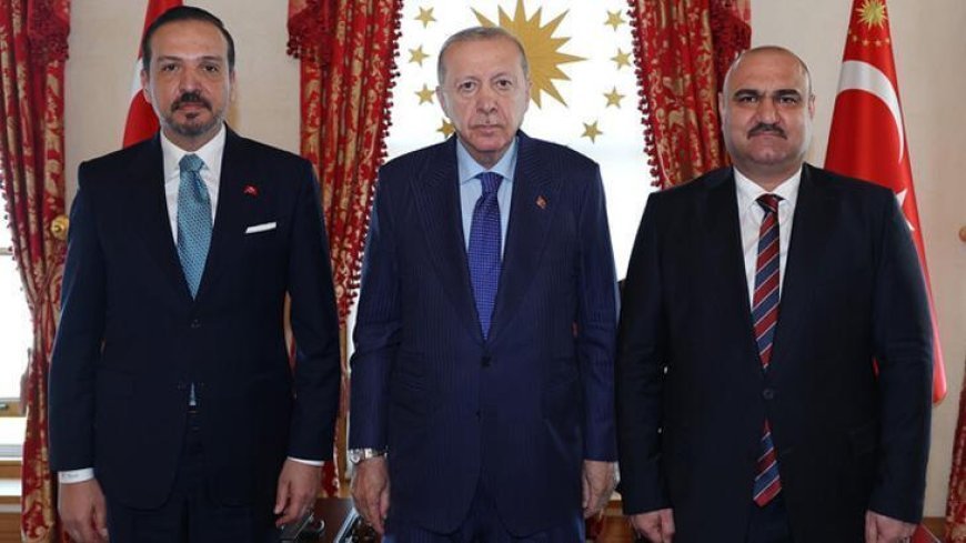 Cumhurbaşkanı Erdoğan, Kerkük Valisi Ağa'yı kabul etti