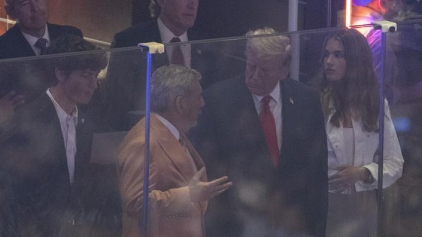 NBA finalinde Trump'a büyük şok! Seyirciler tarafından yuhalandı