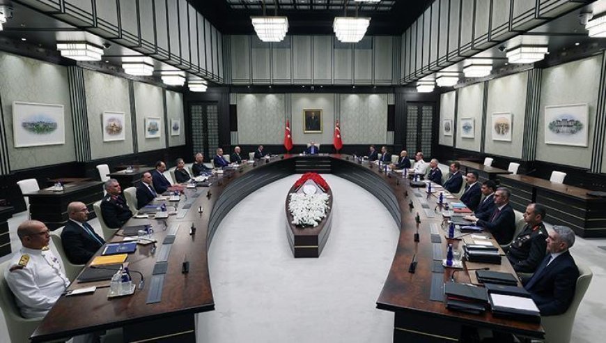 MGK, Cumhurbaşkanı Erdoğan başkanlığında toplandı