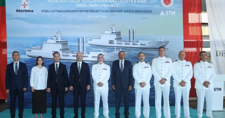 Türkiye'den Portekiz'e ikinci askeri gemi satışı. Üretim başladı