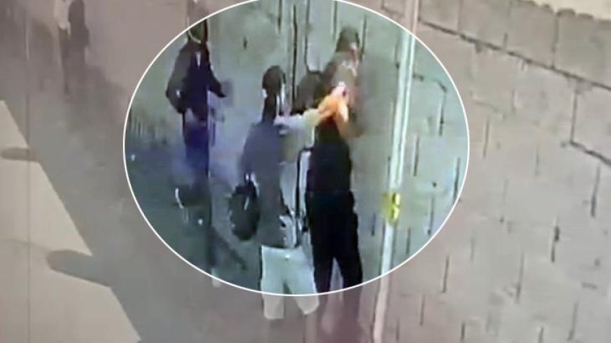 Mersin'de inanılmaz olay: Spreyle 250 bin dolarlık gasp kamerada